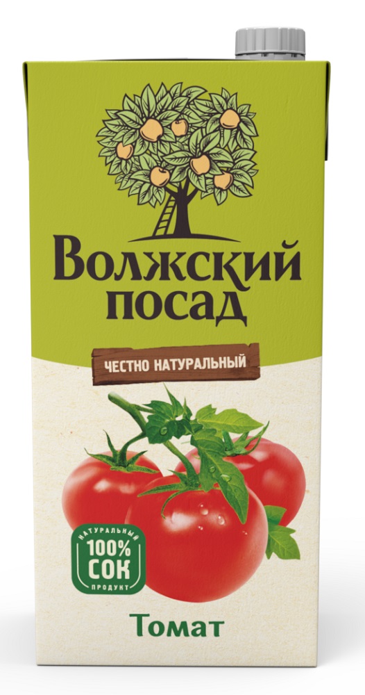 картинка Волжский Посад ТОМАТ 2 л БОЛЬШОЙ нектар от нашего магазина