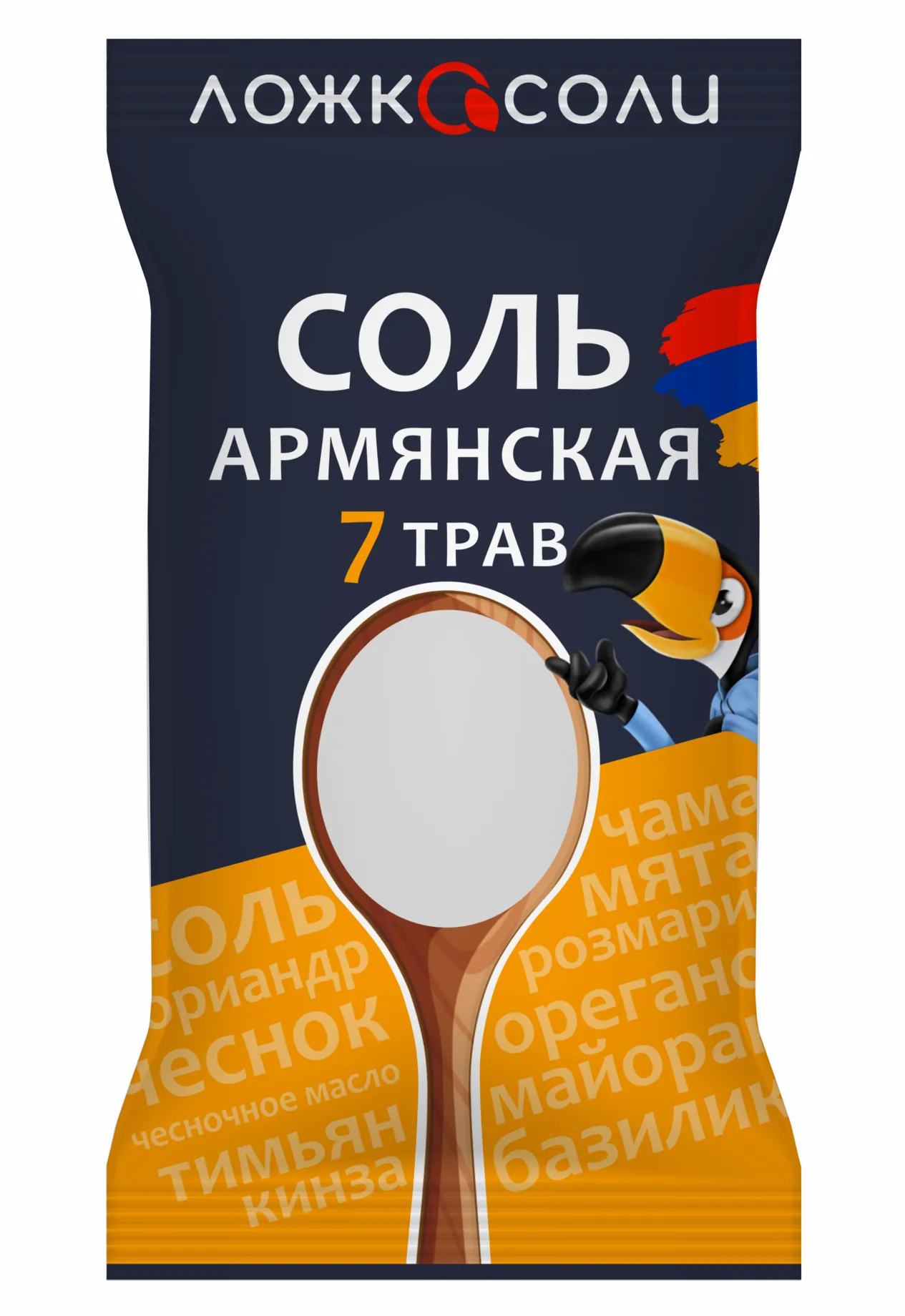 картинка Ложка Соли АРМЯНСКАЯ 7 ТРАВ 250г БонАрамеда от нашего магазина