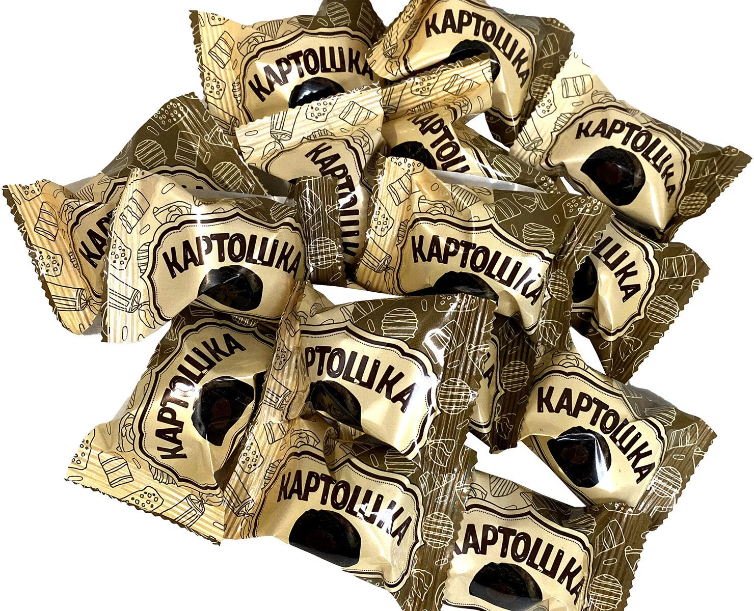 картинка Шах Картошка Фанталье конфеты(вес от 150гр) от нашего магазина
