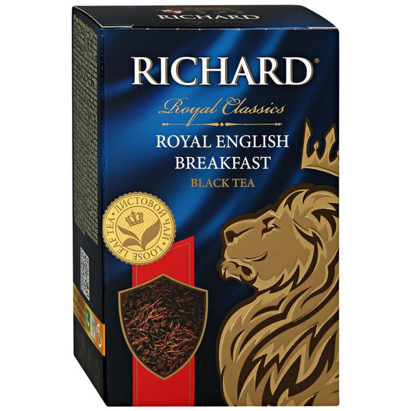 картинка Ричард ЛИСТ Royal English Breakfest Черный 90гр от нашего магазина
