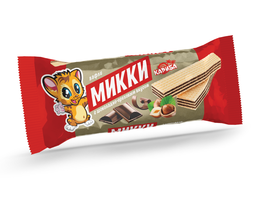 картинка Микки вафли шоколад-орех  (1 шт. 70г) от нашего магазина