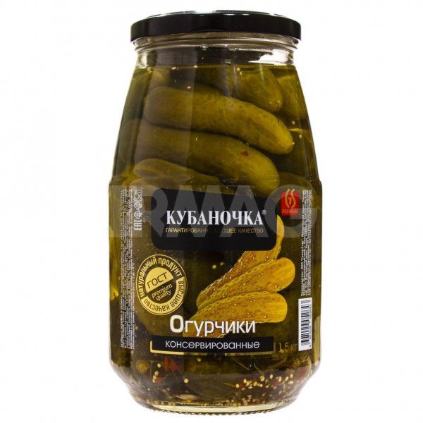 картинка Кубан Огурцы БОЛЬШАЯ 1500гр от нашего магазина