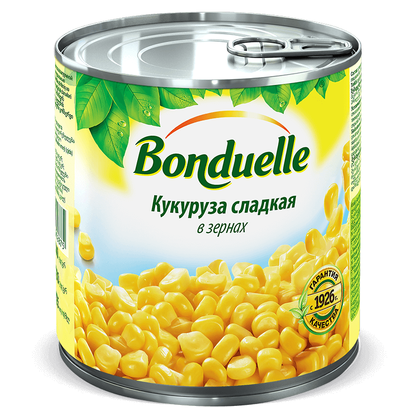картинка Бондюэль КУКУРУЗА Сладкая 170гр от нашего магазина