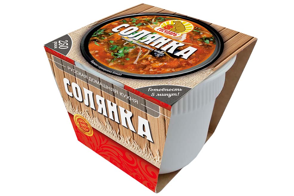 картинка Государь суп СОЛЯНКА С КУРИЦЕЙ (250г) от нашего магазина