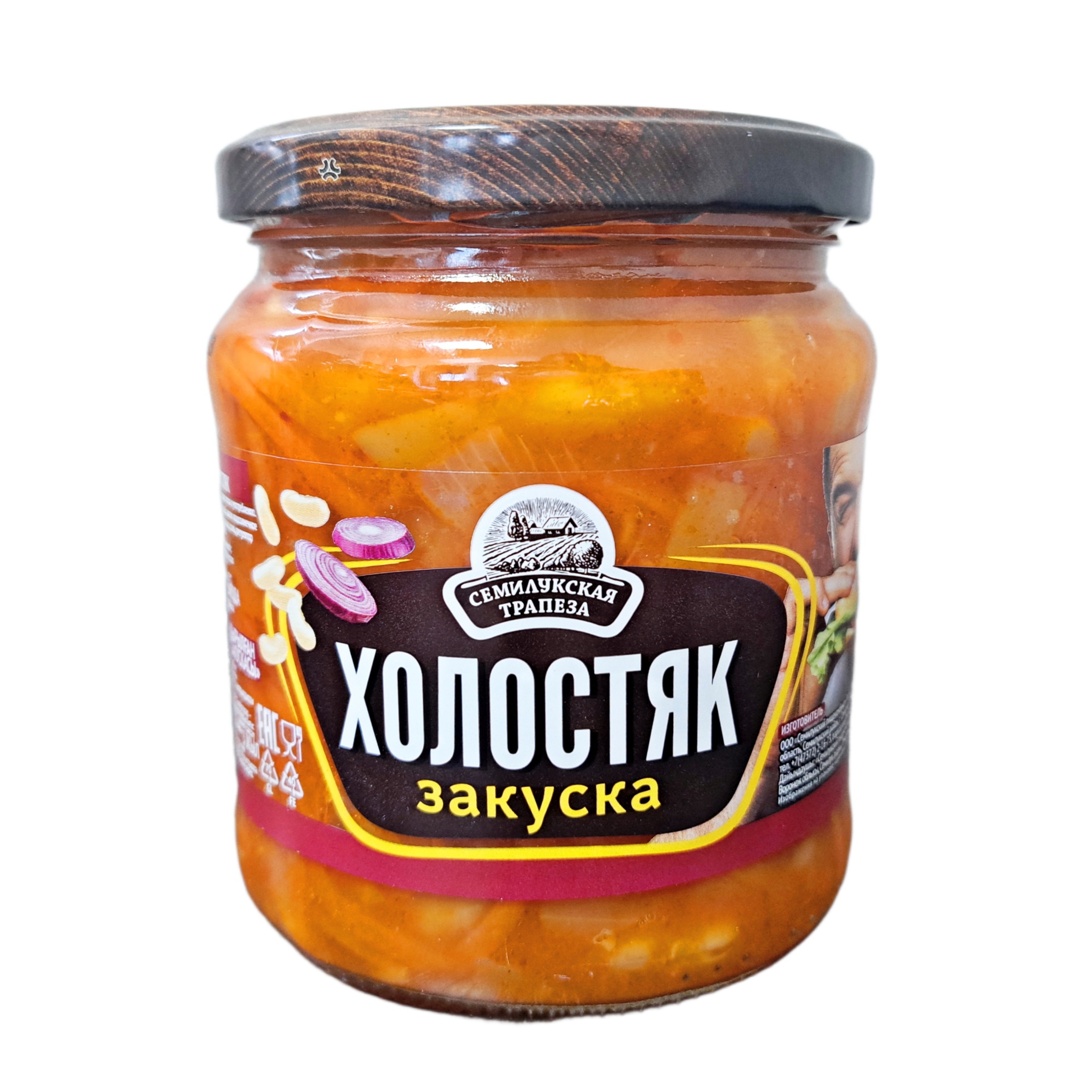 картинка Семилук. трапеза Холостяк закуска (0,460 гр) от нашего магазина
