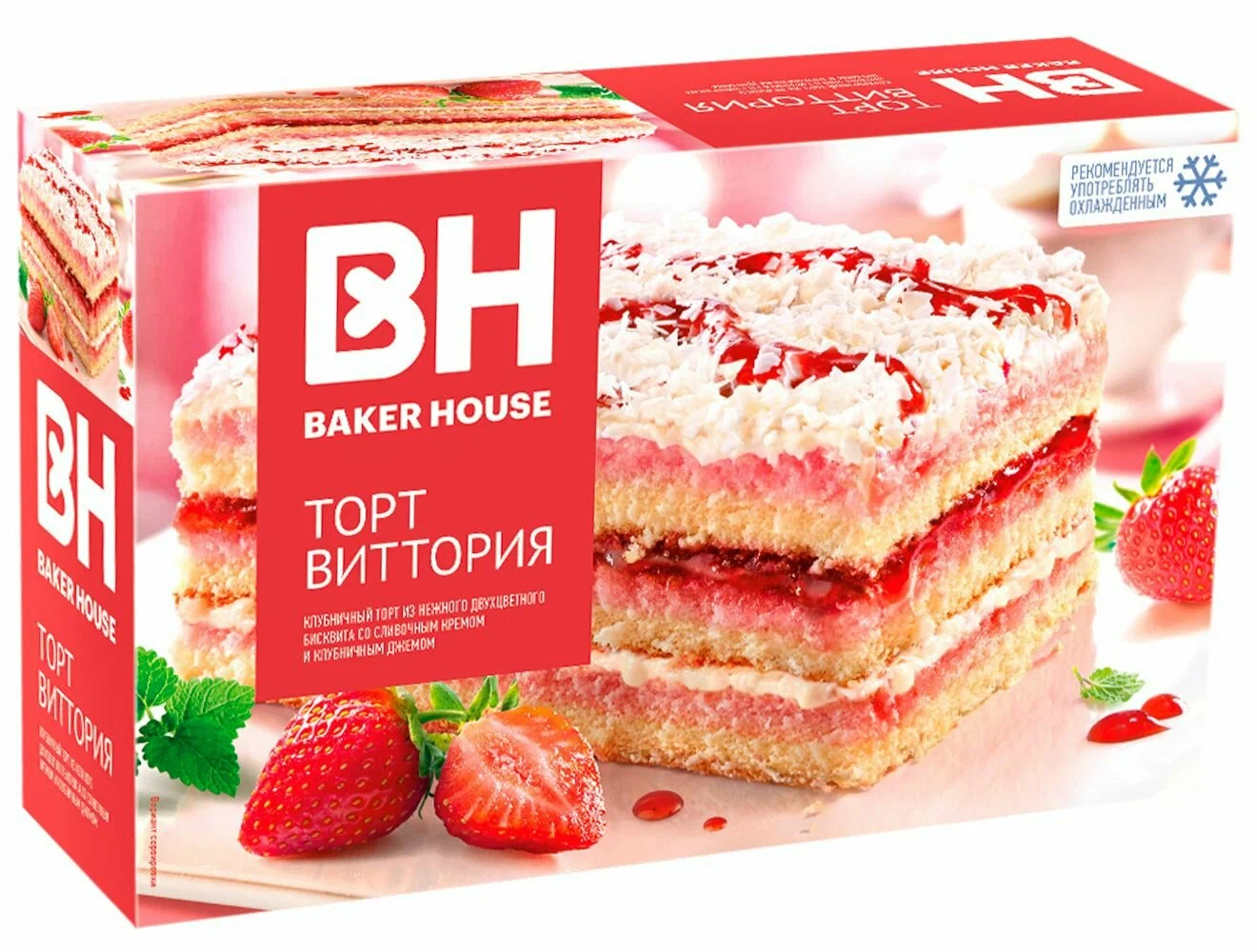 картинка ВН Торт ВИТТОРИЯ 350гр от нашего магазина