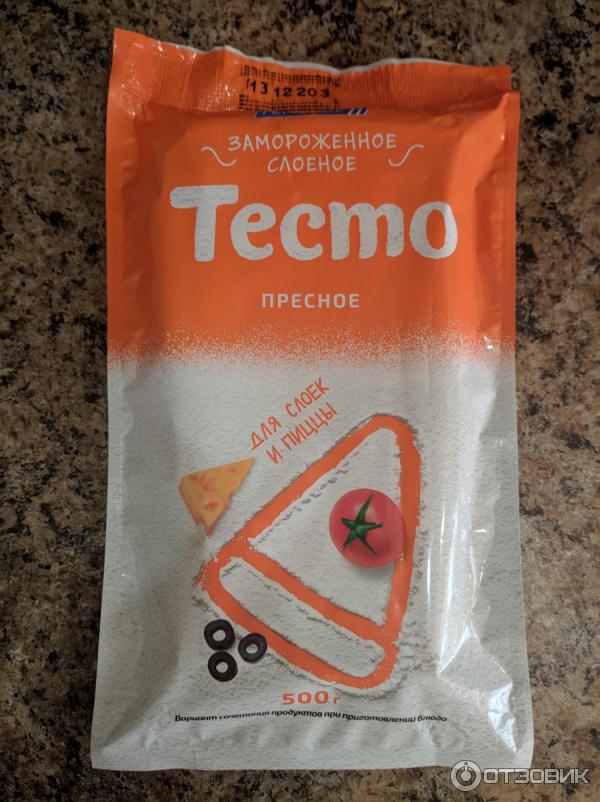 картинка Гер Тесто слоеное пресное ГЕРКУЛЕС  (500г.) от нашего магазина