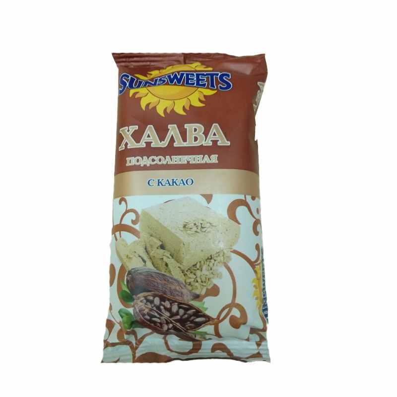 картинка Саншайн Халва КАКАО подсолнечная 130гр Штучный от нашего магазина