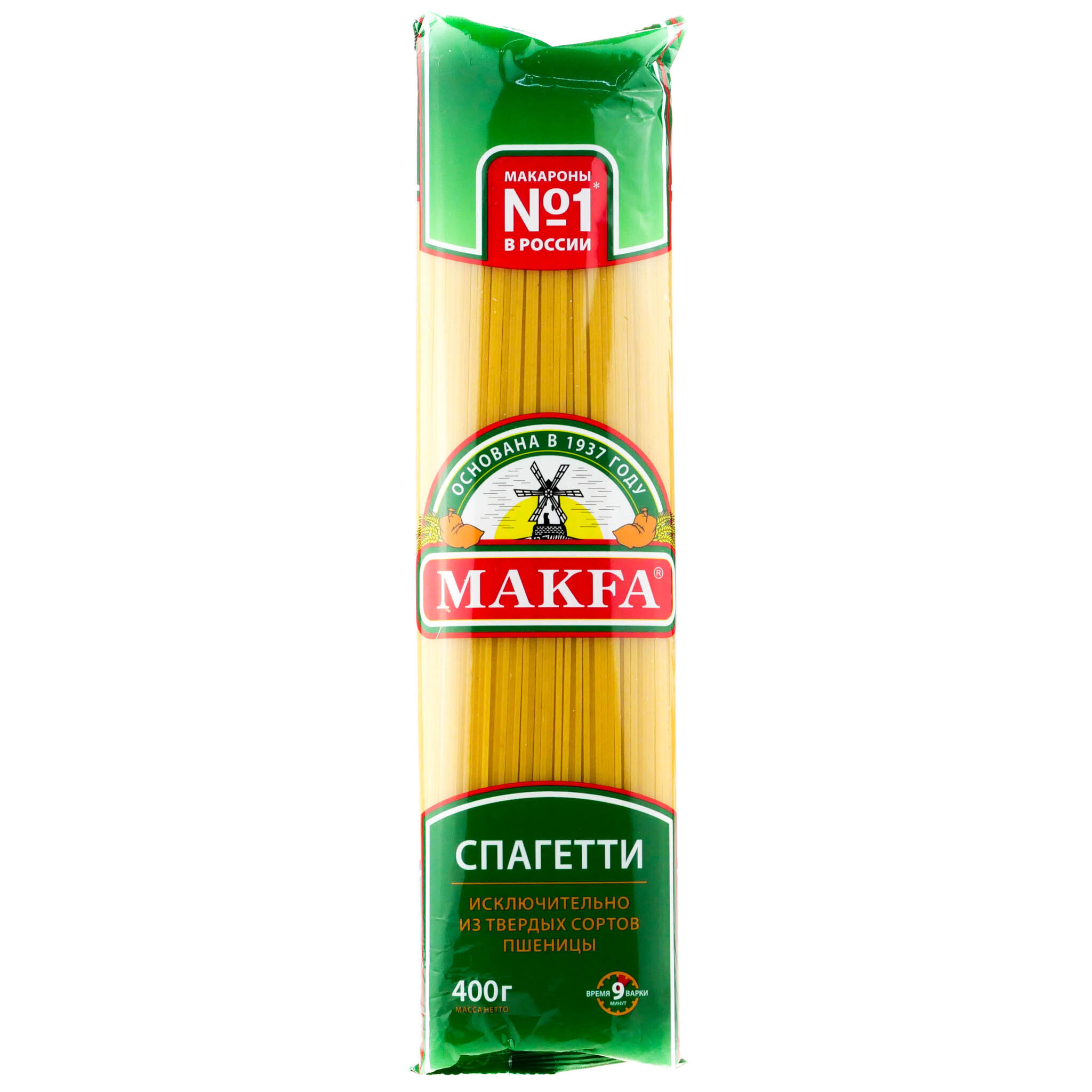 картинка Макфа СПАГЕТТИ(ТРИОЛЛИ) 400г от нашего магазина