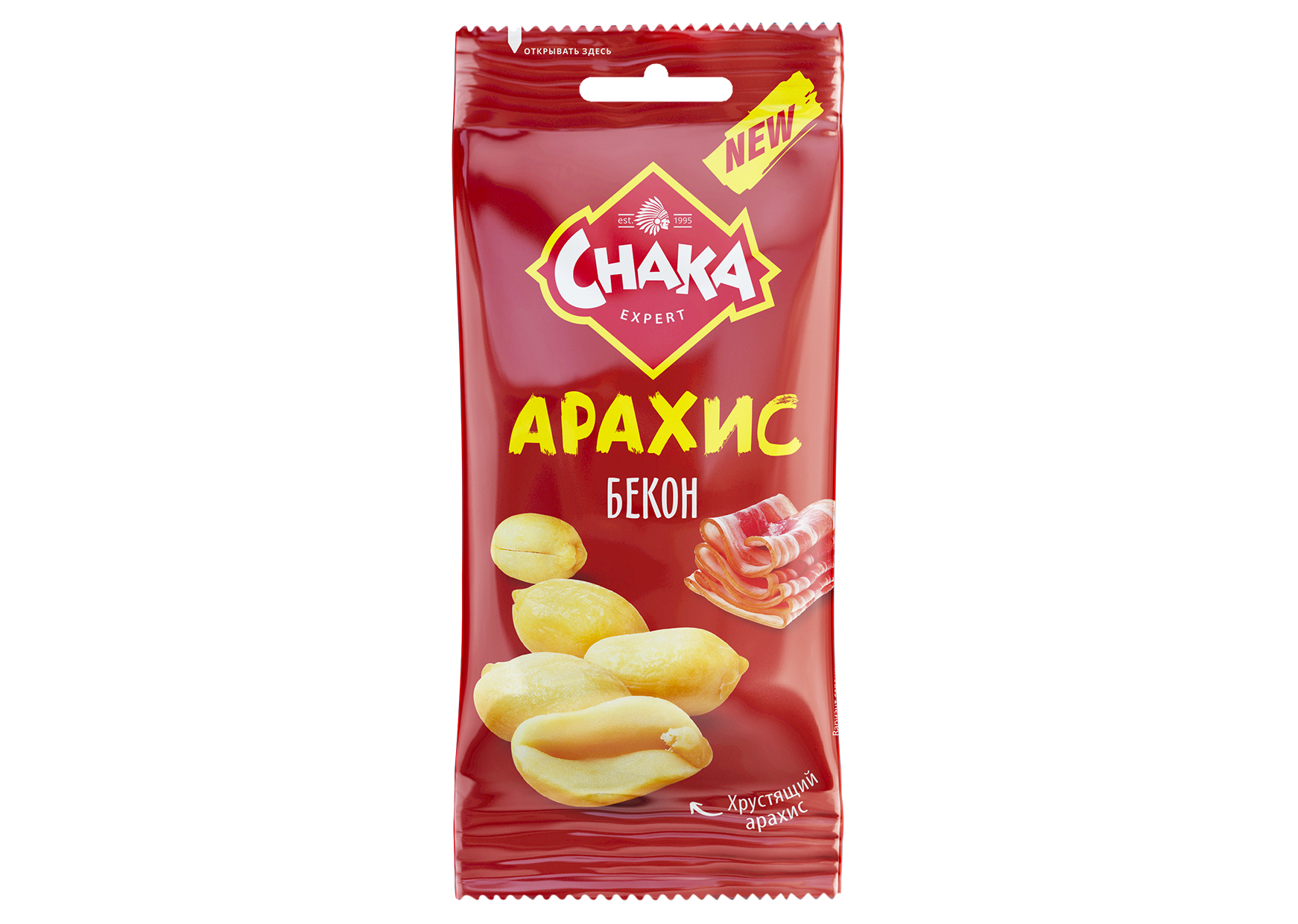 картинка Чака арахис бекон 50 гр от нашего магазина