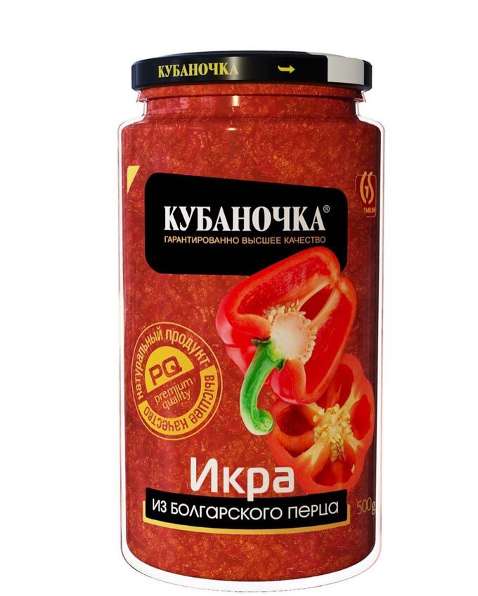картинка Кубан Икра БОЛГАРСКИЙ ПЕРЕЦ 350гр от нашего магазина