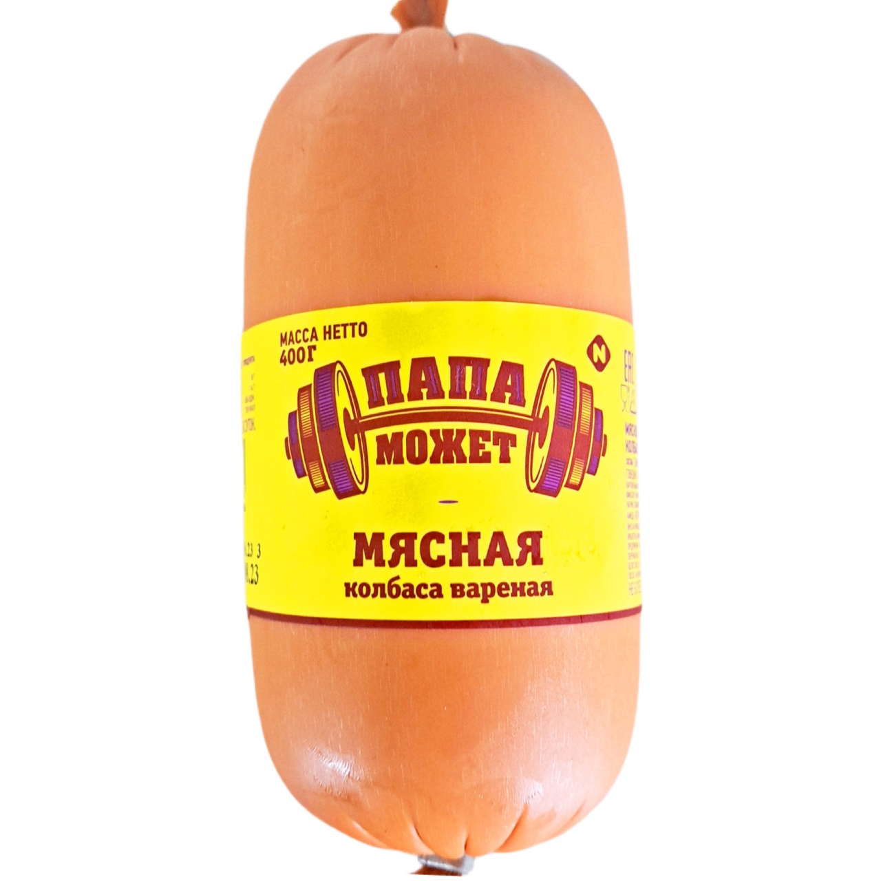 картинка Папа Может Мясная ВАРЕНАЯ колб (400г.) штучный от нашего магазина