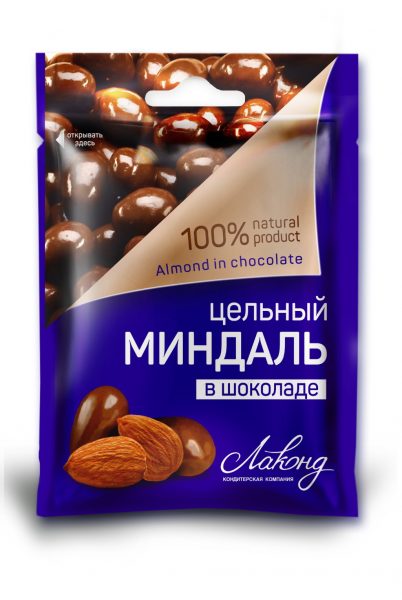 картинка Лак Миндаль в молоч шоколаде 45г. лаконд от нашего магазина