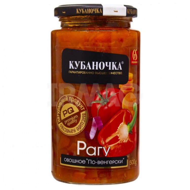 картинка Кубан РАГУ овощное по-венгерски 360гр МАЛЕНЬКАЯ от нашего магазина