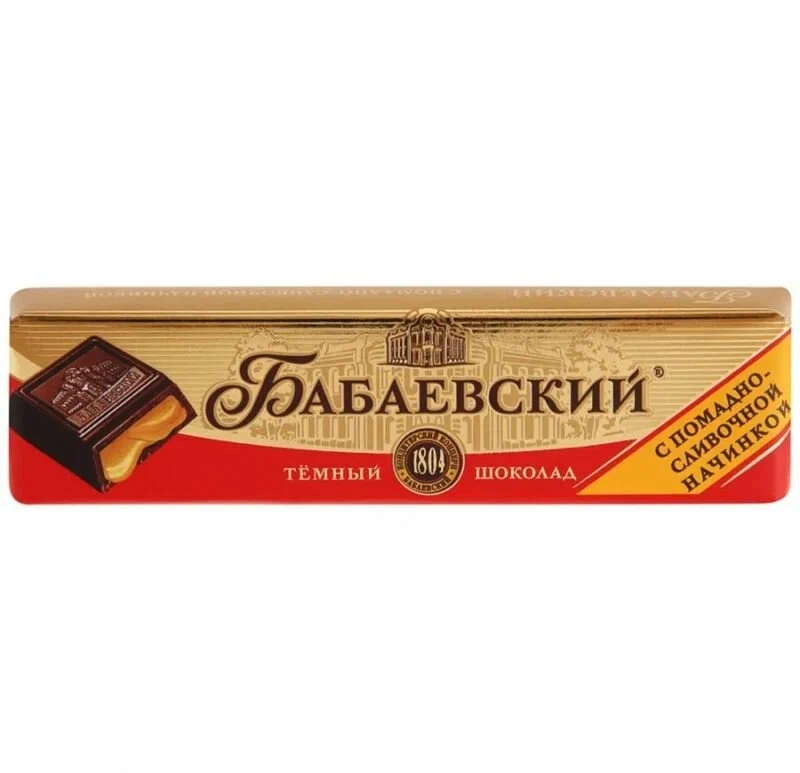 картинка Бабаевский Батончик ПОМАДНО-СЛИВОЧНЫЙ 50гр ШТУЧНЫЙ от нашего магазина