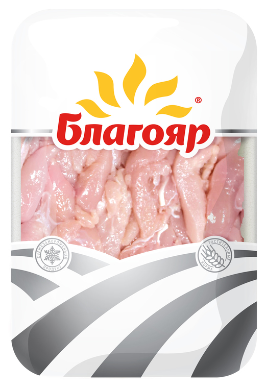 картинка Благ Филе НАРЕЗАННОЕ лоток (весовой от 1 кг) БЛАГОЯР от нашего магазина