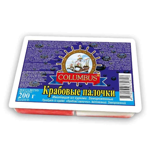 картинка КРАБОВЫЕ 200г. ПАЛОЧКИ Columbus VICI от нашего магазина