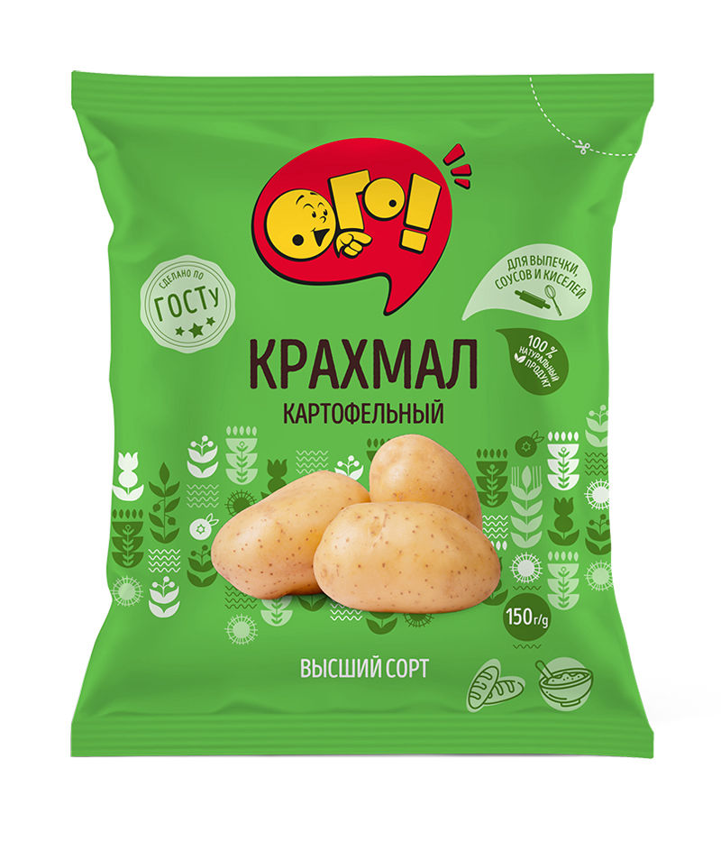 картинка Ого Крахмал КАРТОФЕЛЬНЫЙ 150гр от нашего магазина