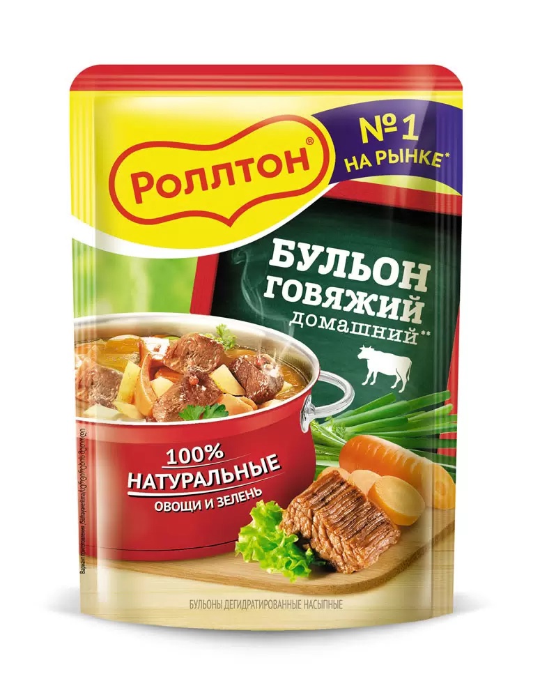 картинка Ролтон бульон ГОВЯДИНА 90г от нашего магазина