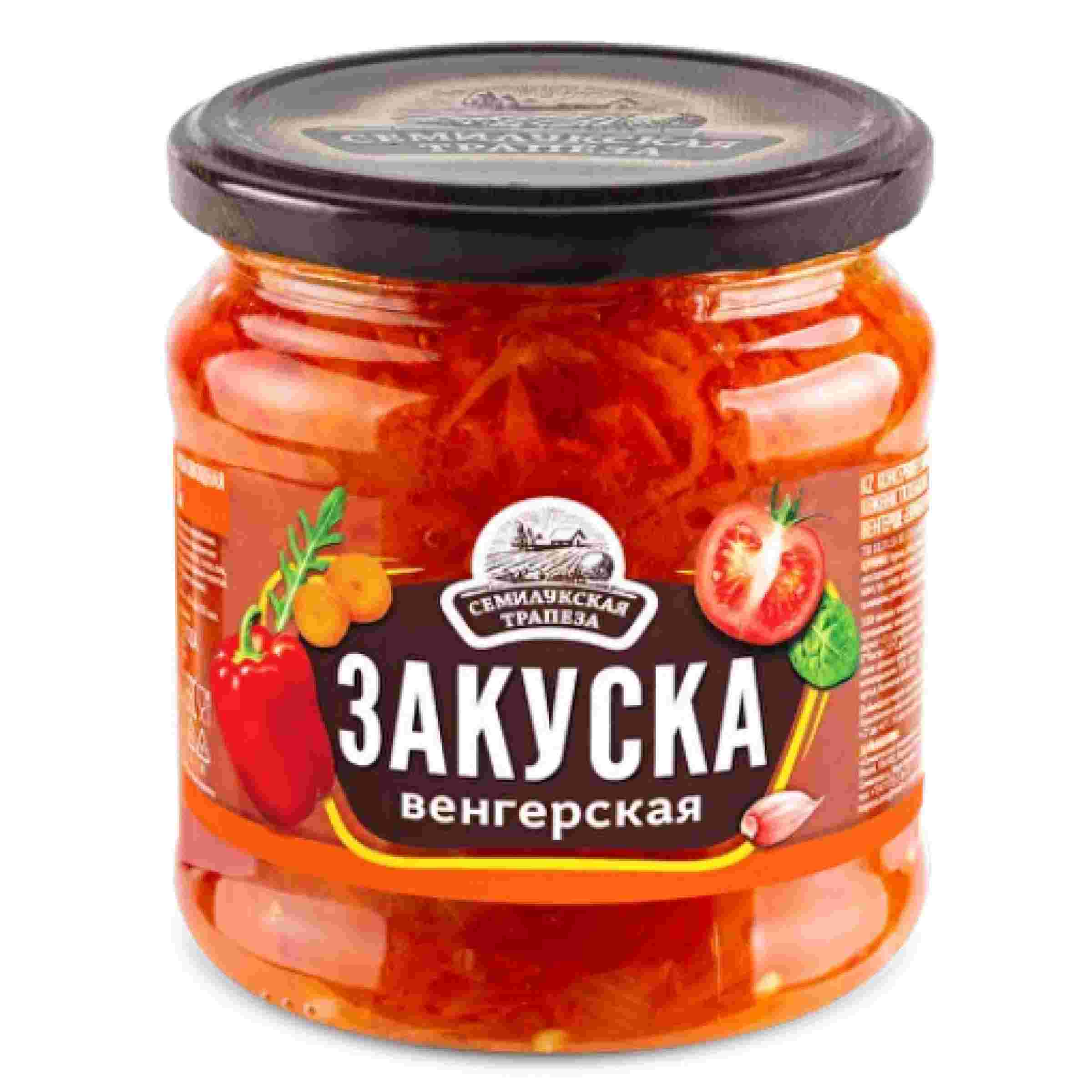 картинка Семилук. трапеза ВЕНГЕРСКАЯ закуска  (0,460 гр) от нашего магазина