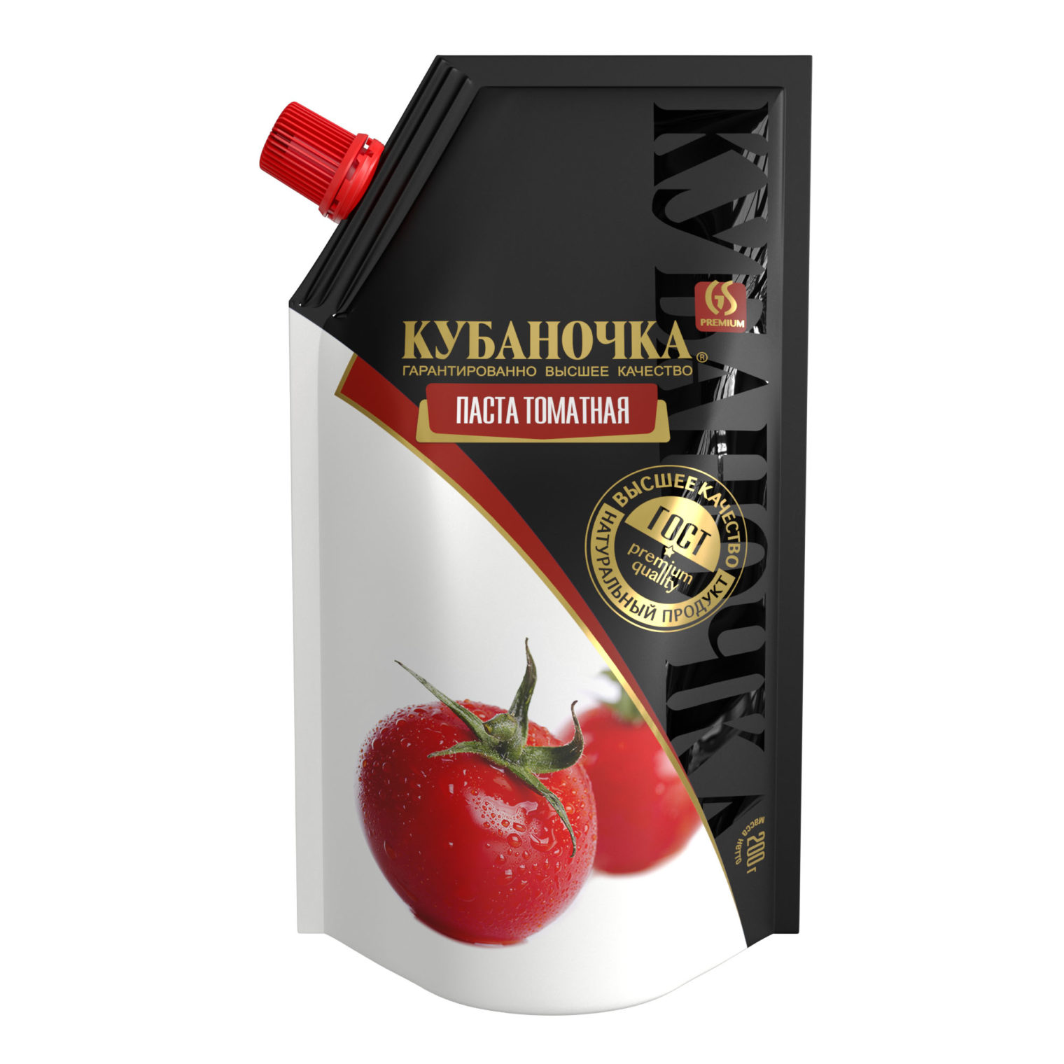 картинка Кубан Томатная ДОЙ-ПАК Паста 200гр от нашего магазина